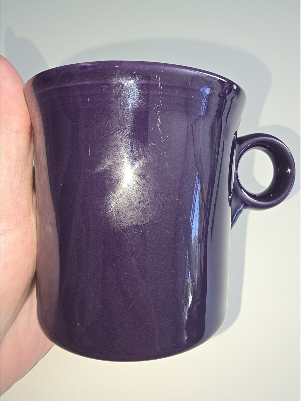 Fiesta Plum Classic Ring Handle, 10.25 oz Cup Mug Fiestaware